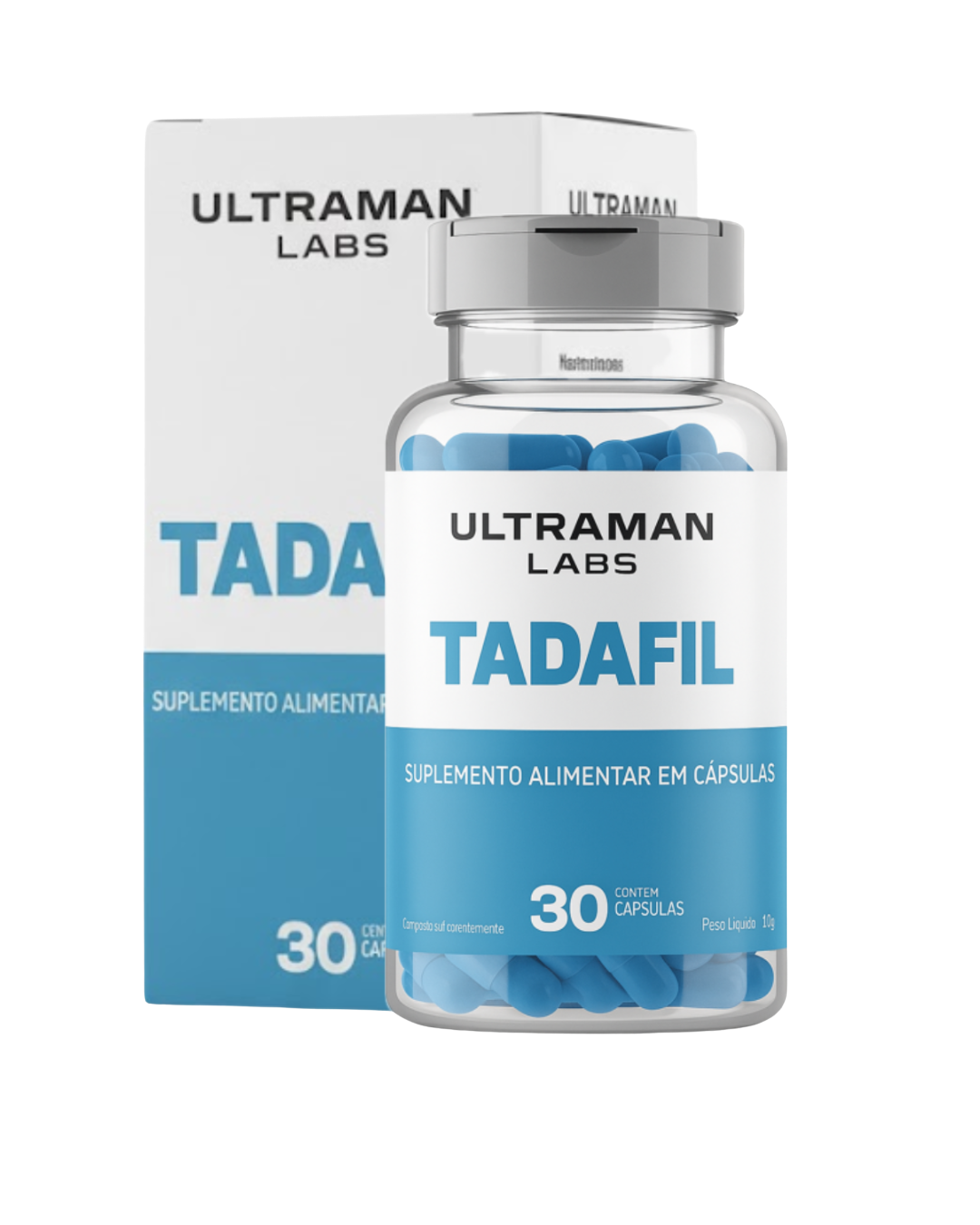 Tadafil - Caixa e Frasco